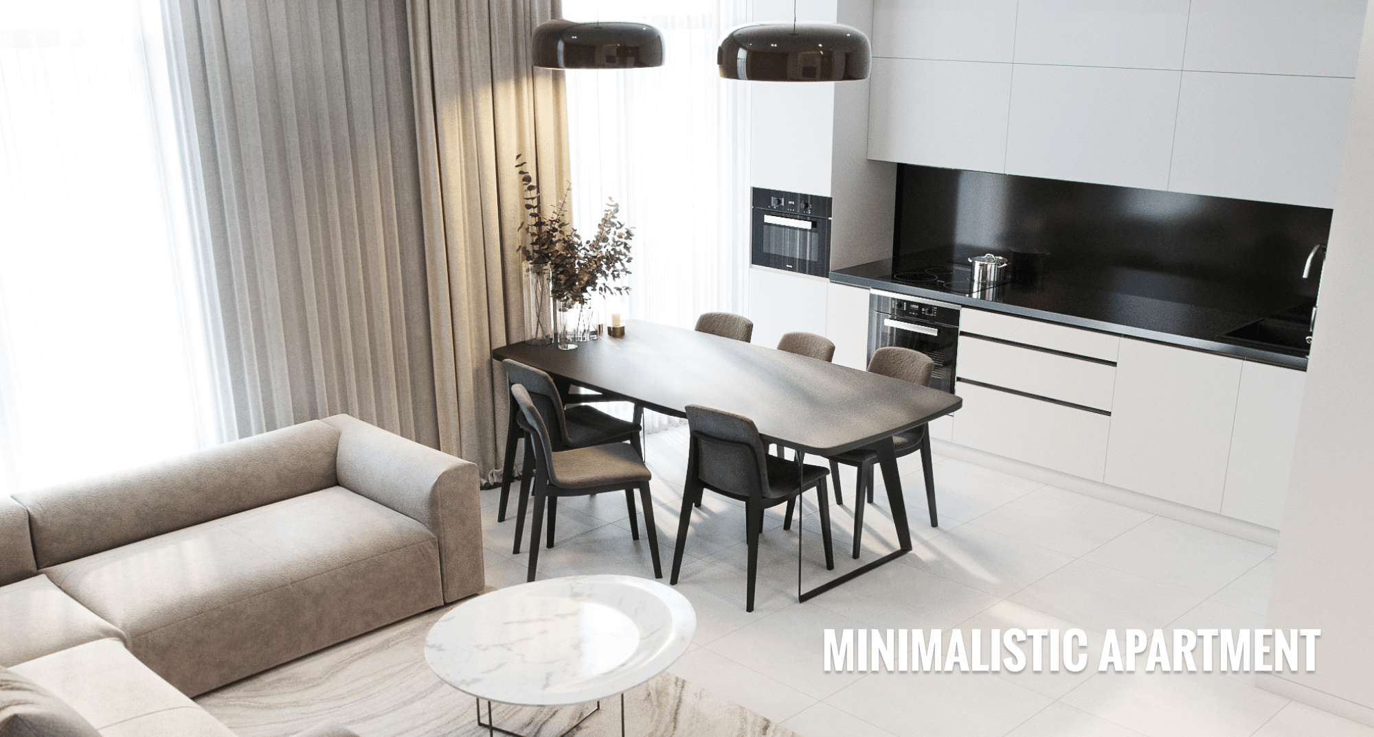 Минималистичные апартаменты Li&Vi